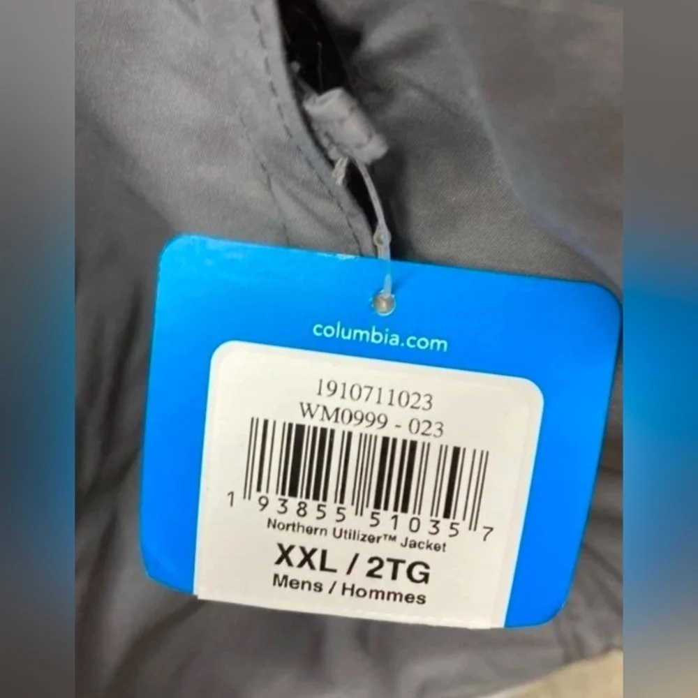 Columbia Northern Utilizer™ II Jacket - Men's  Zip Up Jacket Size XXL NWT $80